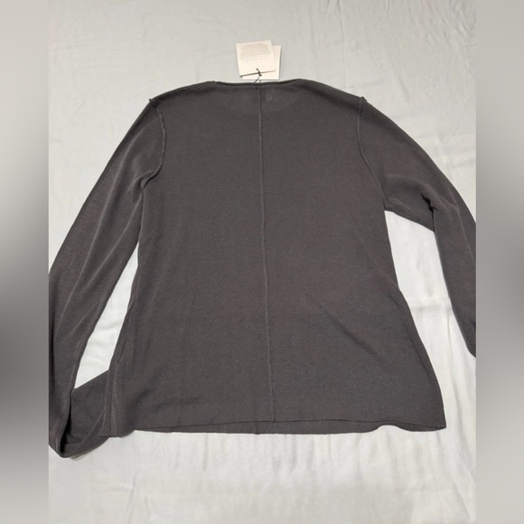 DISSH Women’s Charcoal Long Sleeve Top Size XXL NWT - Picture 3 of 12